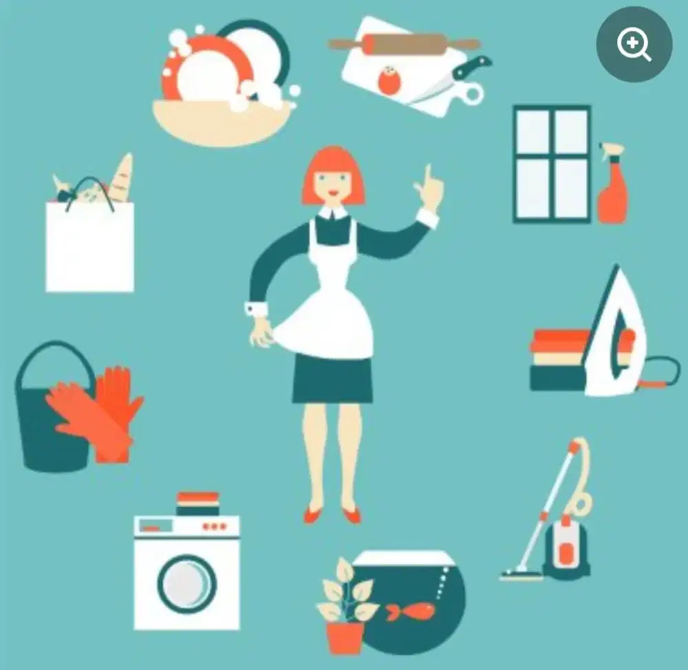 Dibutuhkan asisten rumah tangga