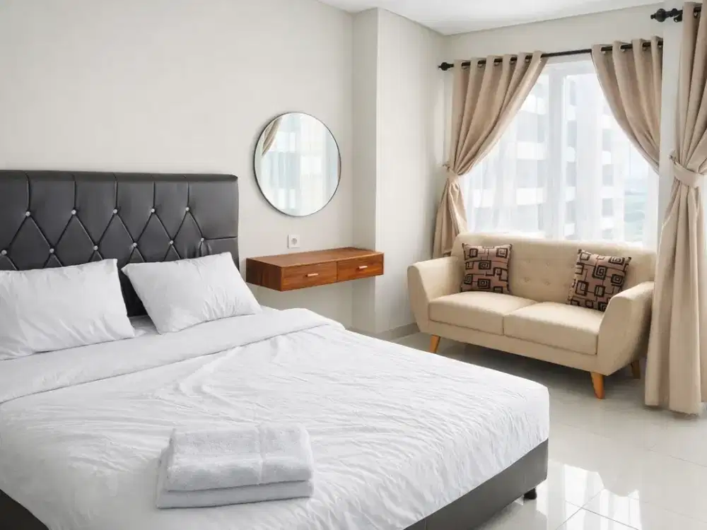 Sewa Apartemen Studio by KolivHub LRT CITY Sentul dengan Layanan Eksklusif & Terpercaya