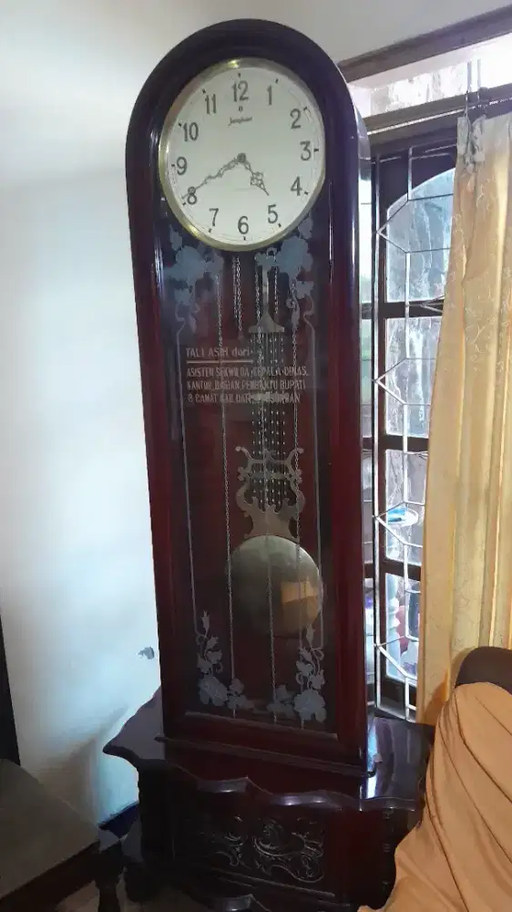 Jam dinding junghans westminster de luxe antik