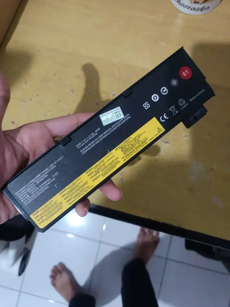 Baterai 61 untuk Thinkpad T480/A485