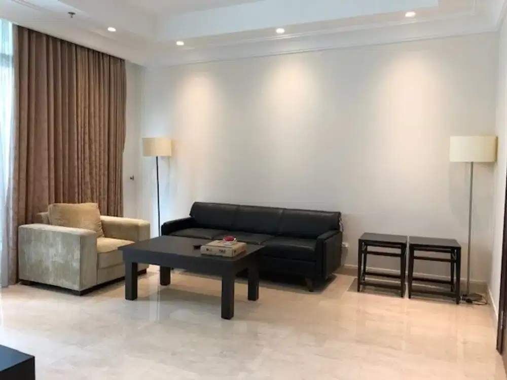 Nice and Cozy 2BR Apartment with Easy Access Area At Pakubuwono View Apartment