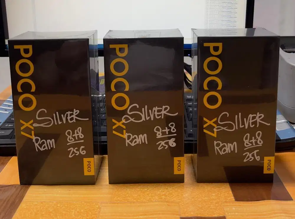 Baru...Xiaomi Poco X7 5G 8/256 Garansi Resmi (Warna : Silver)