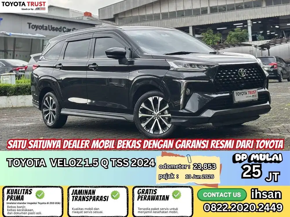 TOYOTA VELOZ 1.5 Q TSS CVT  2024