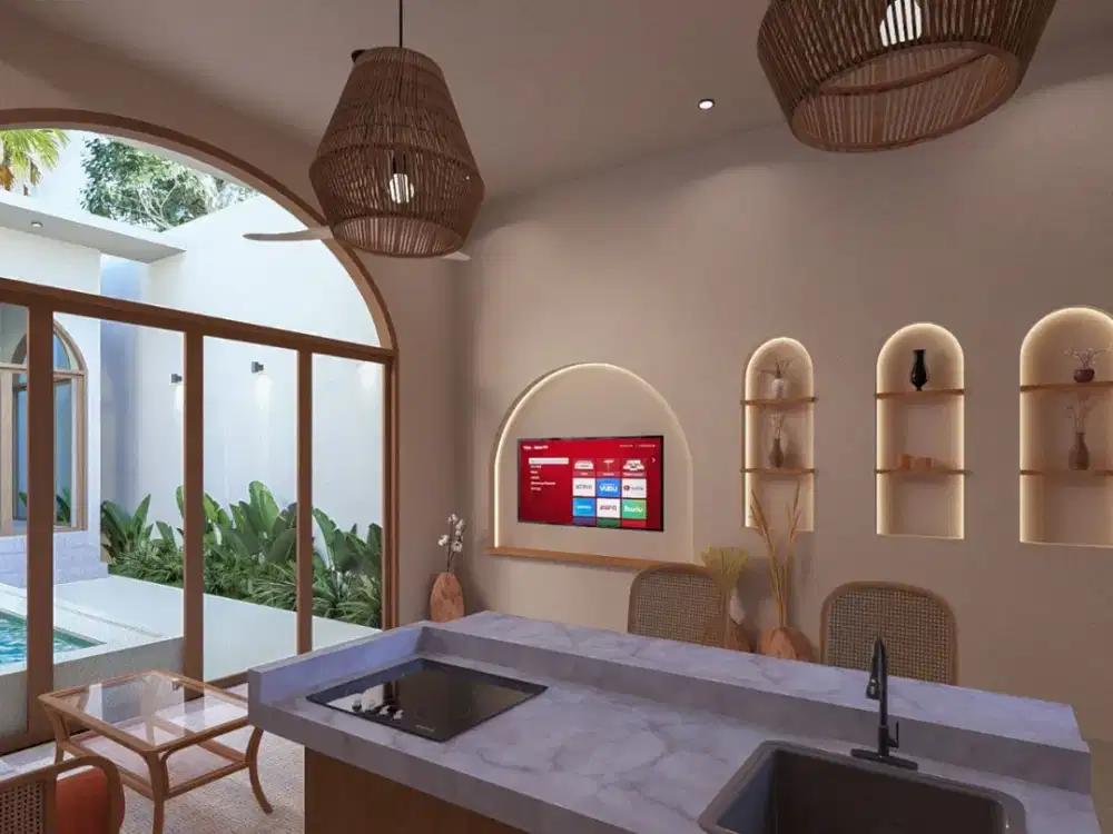 Brand New One Bedroom Private Pool Villa Ungasan Kuta Selatan