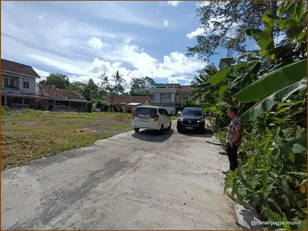 6 Menit Kampus UPN Jogja, Tanah Siap AJB : Cocok Buat Kost