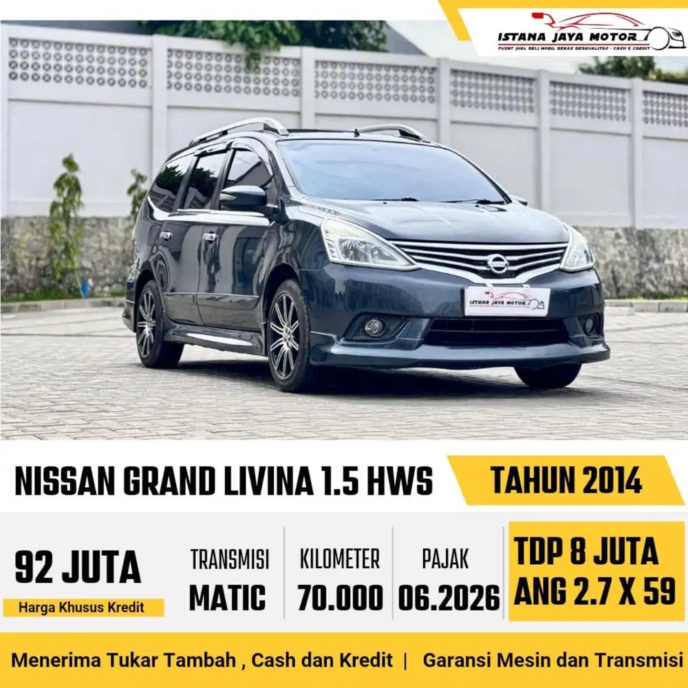 Nissan grand livina 2014