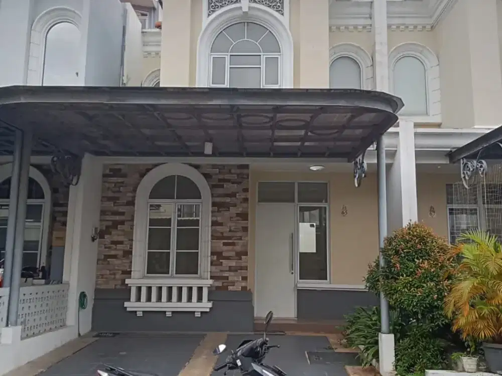 DISEWAKAN RUMAH STANDAR DI CLUSTER LASEINE JAKARTA GARDEN CITY, CAKUNG