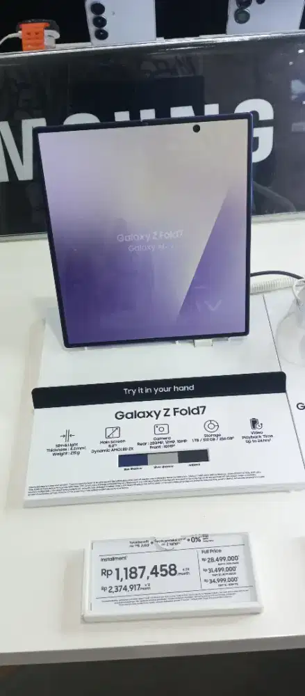 Samsung galaxy Z Fold7