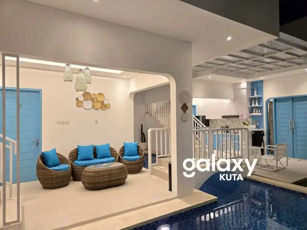 DIJUAL BRAND NEW SANTORINY VILLA NEAR TO MELASTI BEACH IN PECATU BADUNG