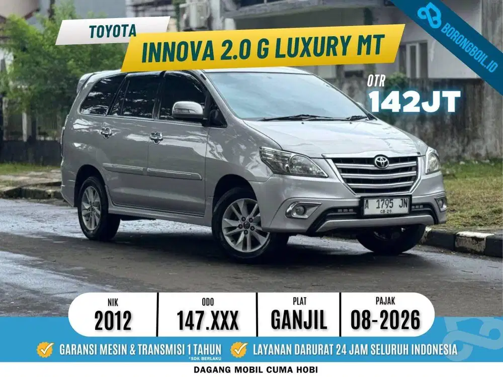 Innova 2.0 G Luxury mt 2012