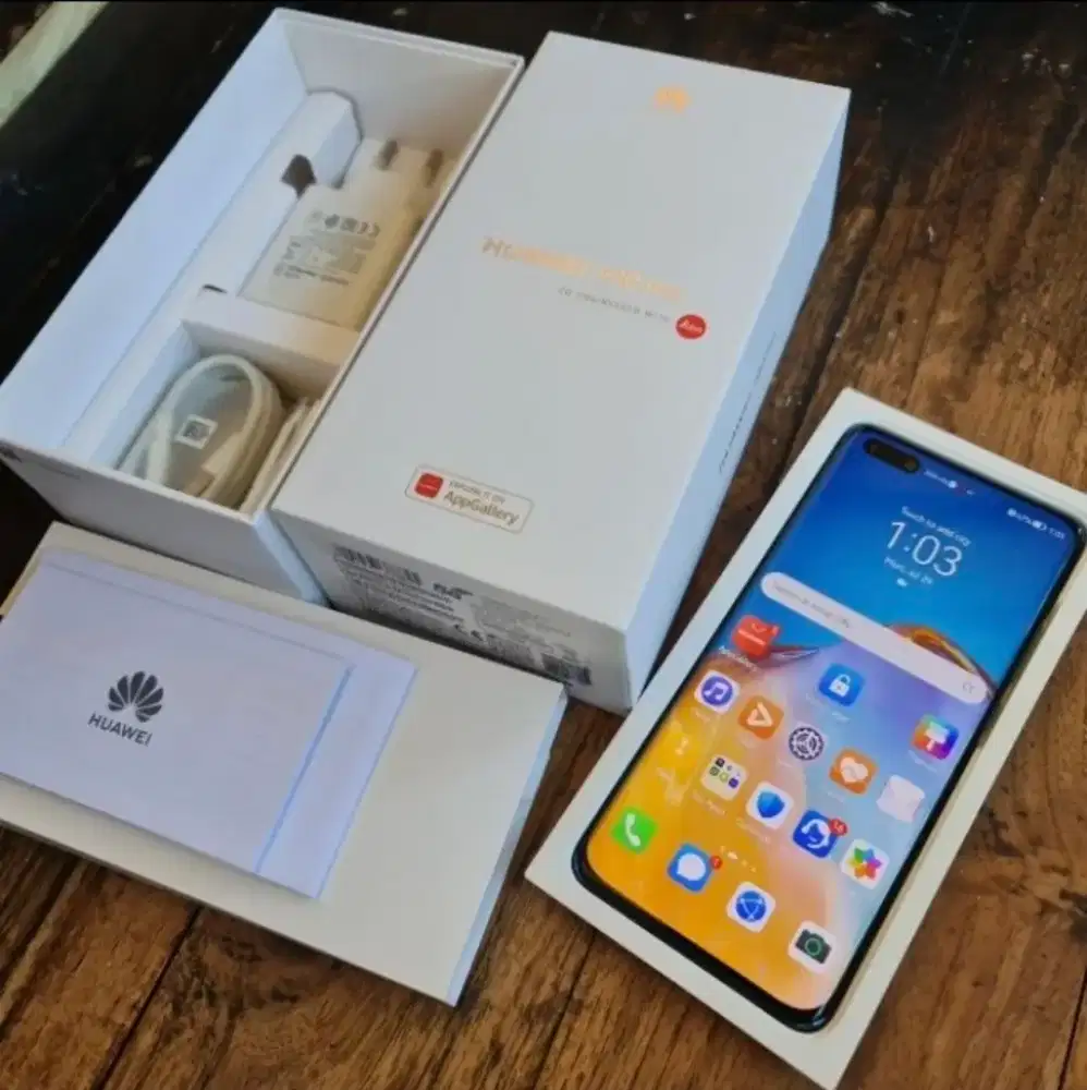 Huawei P40 Pro Mulus 99% BH 95% Full-ori Huawei P40Pro