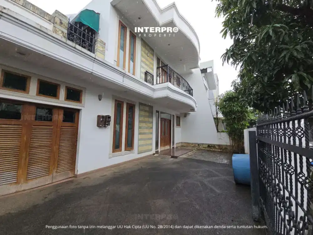 Rumah Hook 2 Lantai Dijual Taman Permata Buana Hadap Selatan dan Barat - Luas 444m2