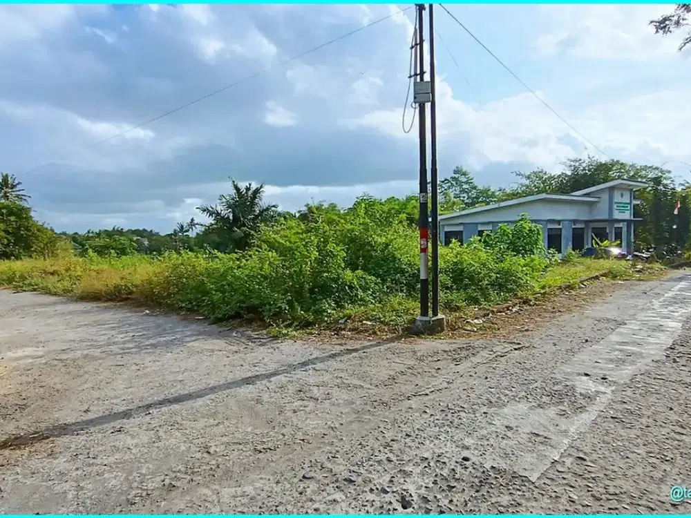 Tanah Dekat Pemda Sleman, Harga Nego Siap AJB di Warak Lor