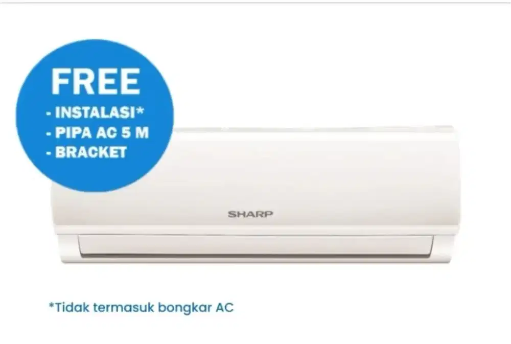 SHARP AC SPLIT 1/2 PK STANDARD WHITE
AH-A5ZEY/WH