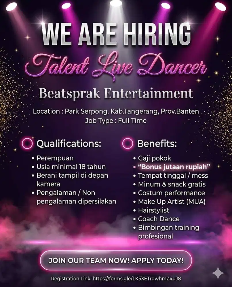 Talent Host Live Streaming Dance