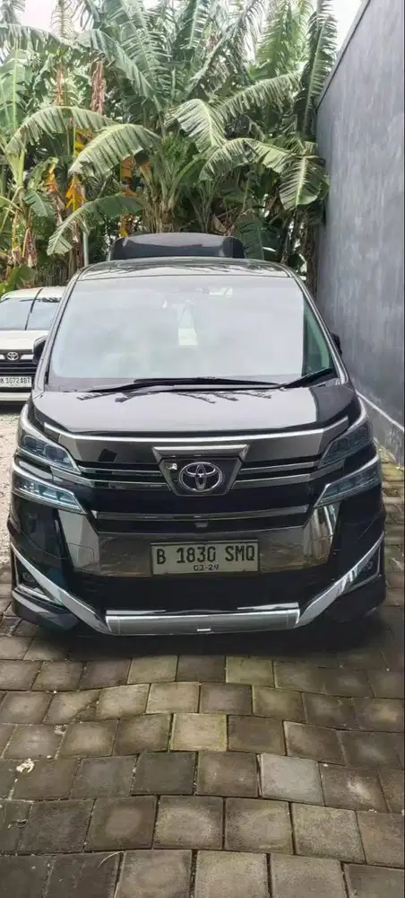 jual mobil second VELLFIRE edisi khusus 2018