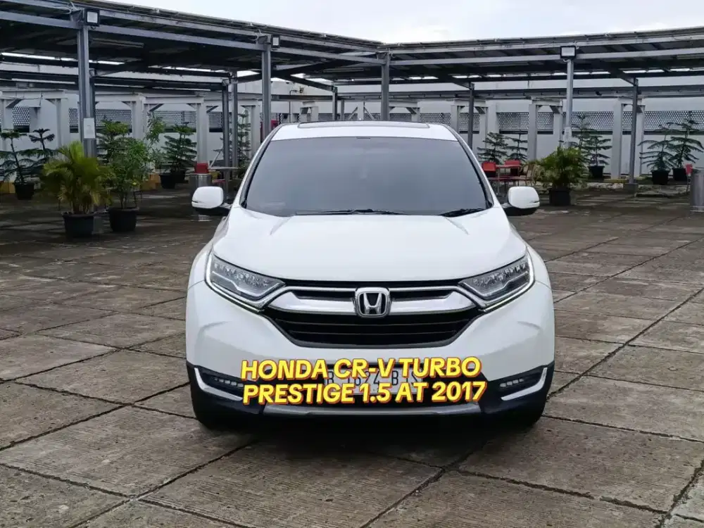 (KM7RRB) HONDA CRV TURBO PRESTIGE 1.5  AT 2017/PAJAK 10-2026
