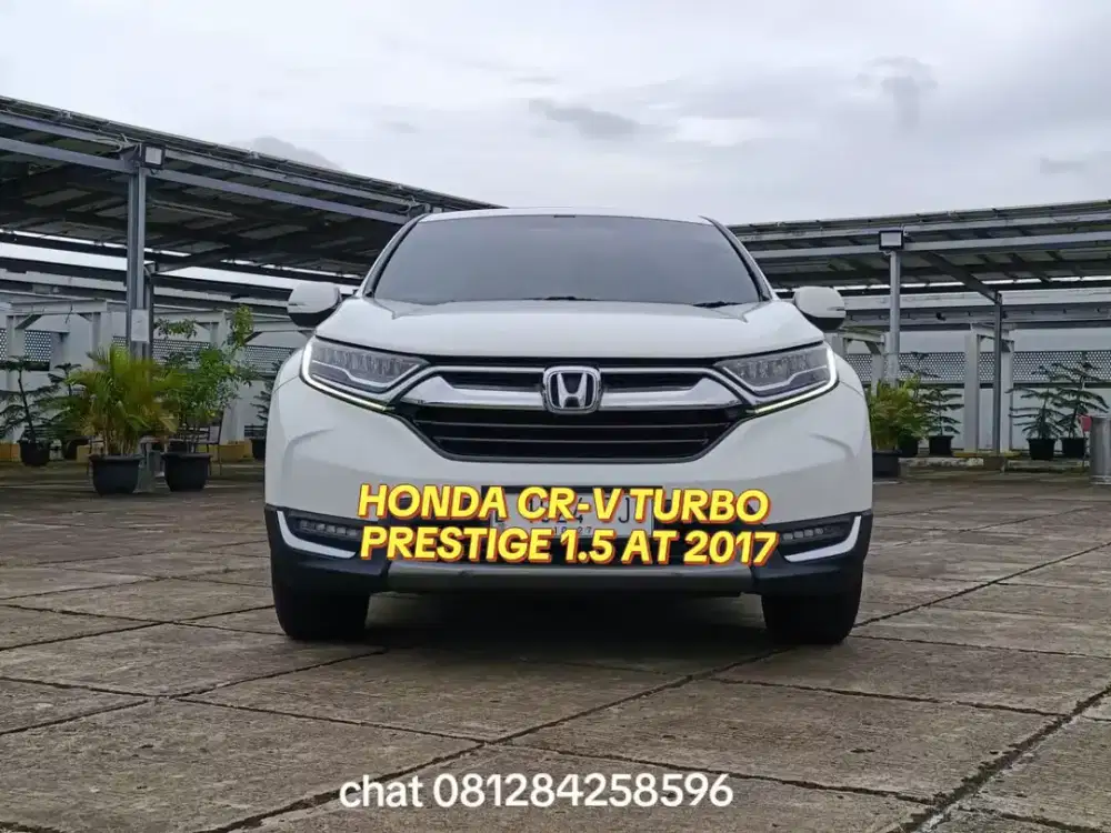 HONDA CRV TURBO PRESTIGE 1.5 AT 2017/PAJAK 10-2026