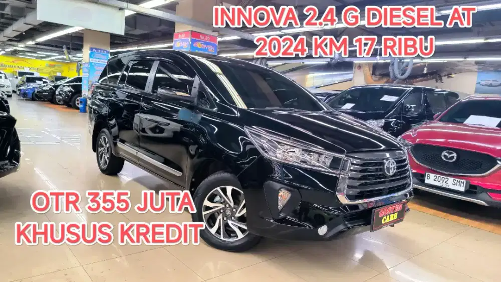 km 17 ribu TOYOTA INNOVA 2.4 G DIESEL RIBOND AT 2024 ISTIMEWA