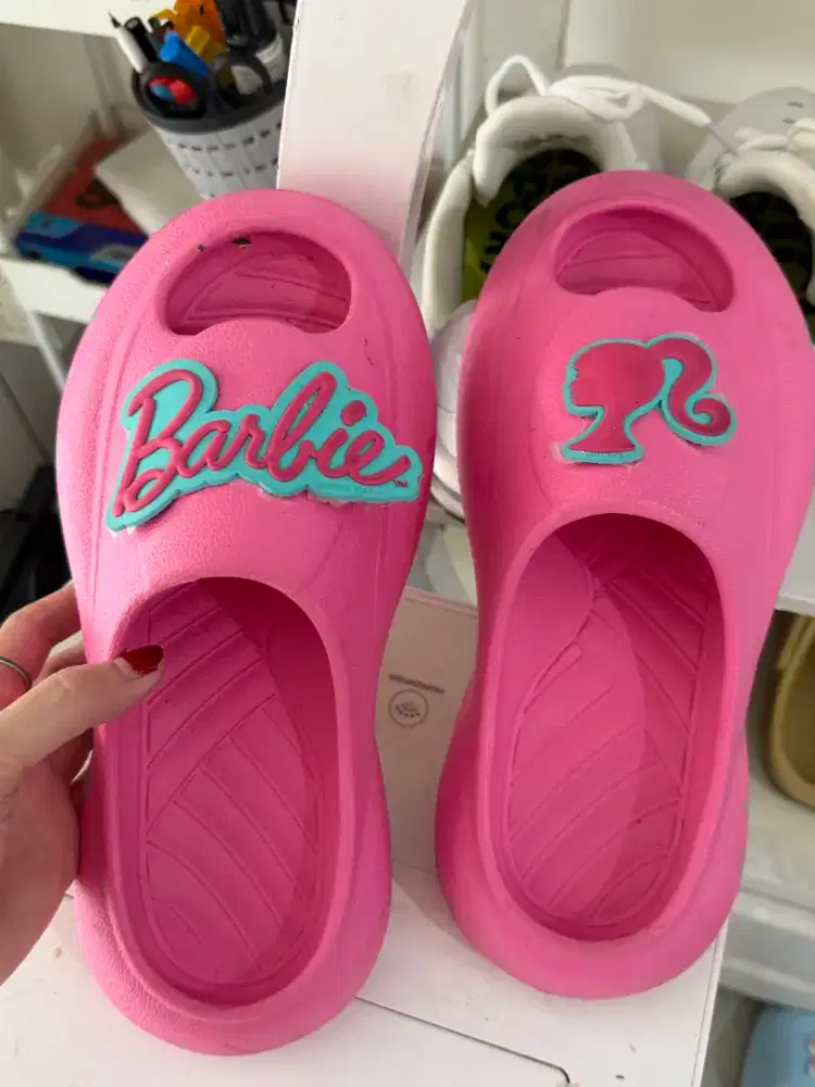 For Sale preloved Sandal Barbie Miniso Ori size 37-38