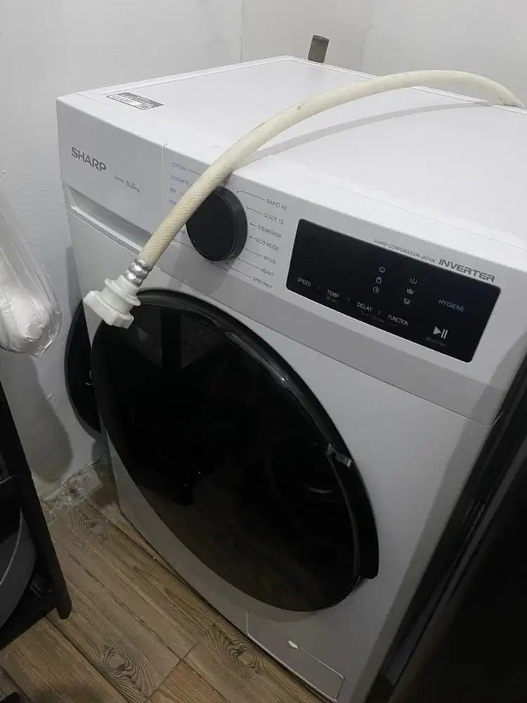 JUAL BU MESIN CUCI SHARP inverter