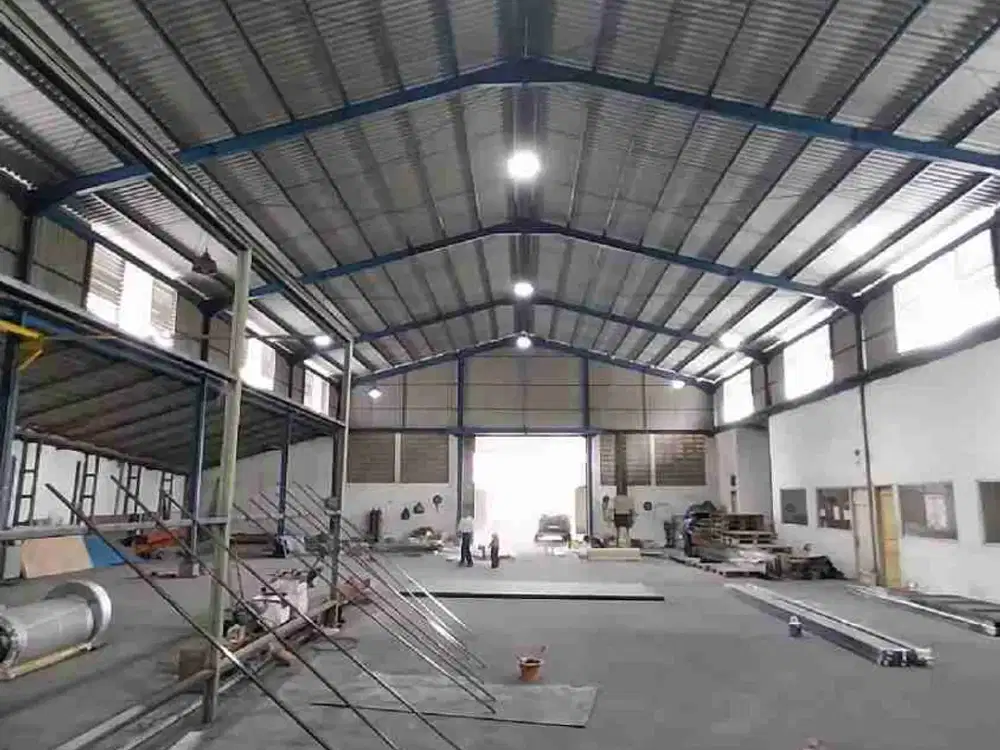 Dijual gudang siap pakai bebas banjir mustikajaya bekasi