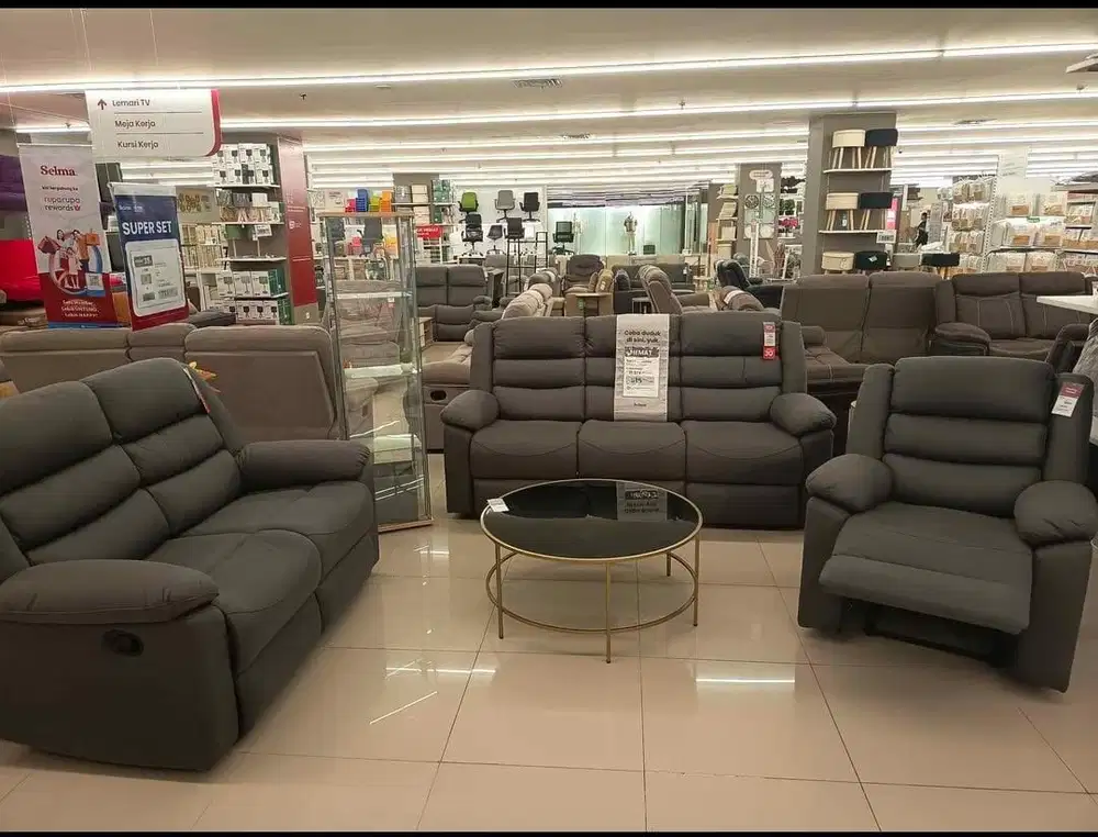 SOFA SET RECLINER