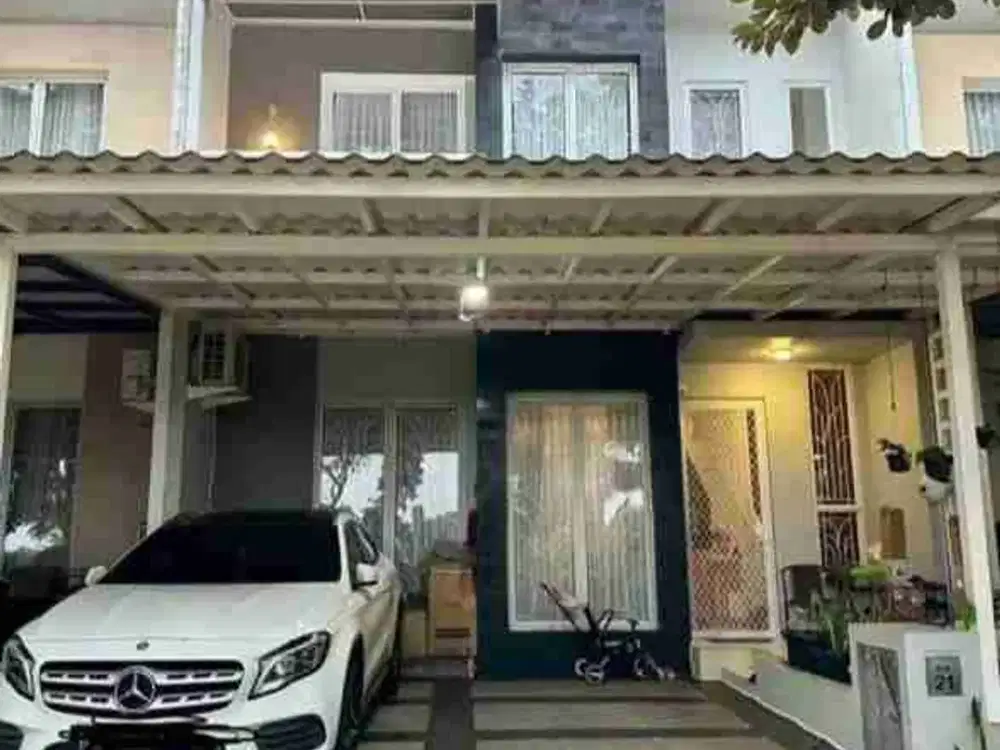 JUAL CEPAT Cluster Ayna Residence Graha Raya Bintaro Rumah Cantik 2 Lantai Furnished Rapi Siap Huni 1,8 M Nego
