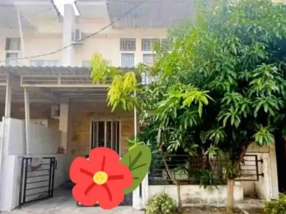 Rumah 2 lantai murah BU perum Green Lake