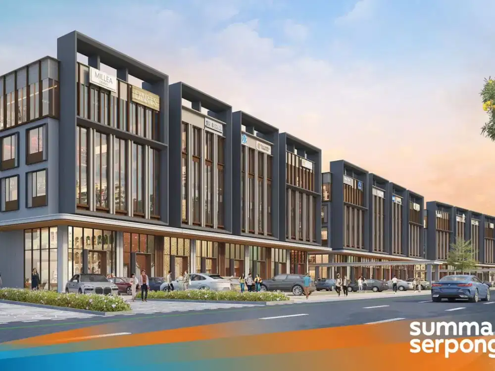 Last Unit 8Man Lokasi Boulevard Gading Serpong City Gate Summarecon 3 Lantai