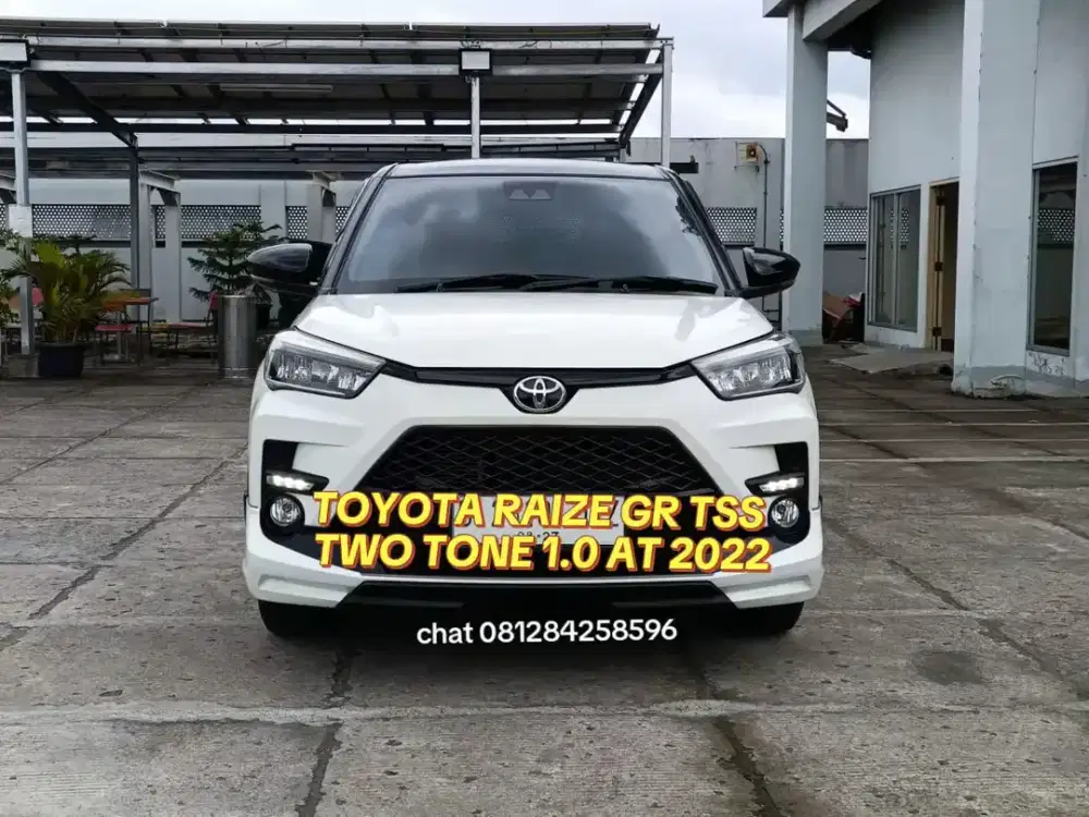 (KM34RB) TOYOTA RAIZE GR SPORT TSS TWO TONE 1.0 AT 2022/PAJAK 9-2026