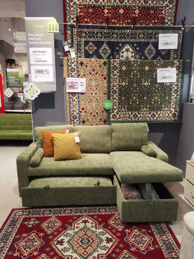 SOFA SLEEPER STORAGE MULTIFUNGSI