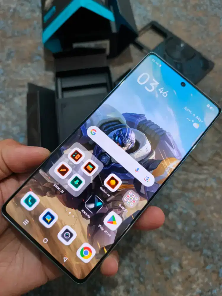 Kingfinix GT 20 Pro 12/256 fullset lengkap