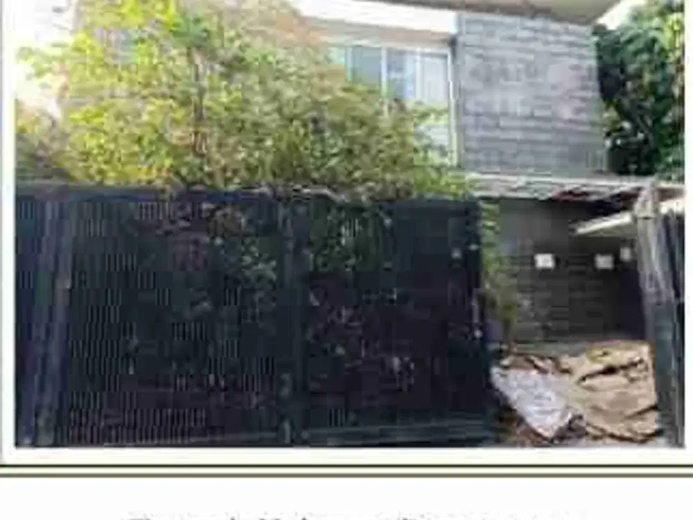 Dijual murah  via lelang rumah di gayungsari I Surabaya