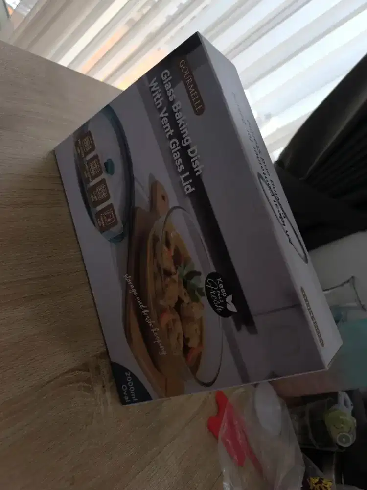 GOURMELLE Oval Glass Baking Dish 2000ml