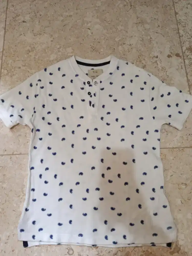 Baju polo shirt anak zara  bermotif