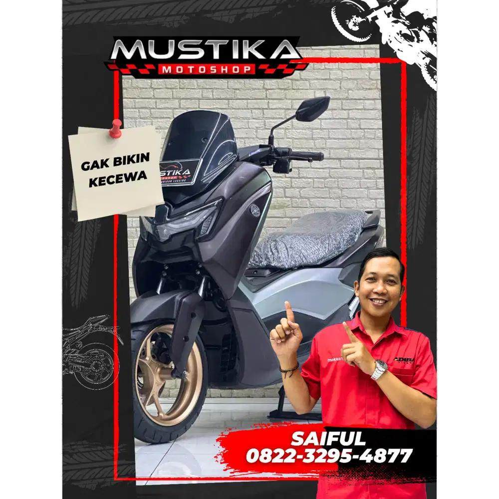 Odo 7rb Istimewa!!Yamaha New N Max Turbo Keyles 2024 Mulus-Mustika