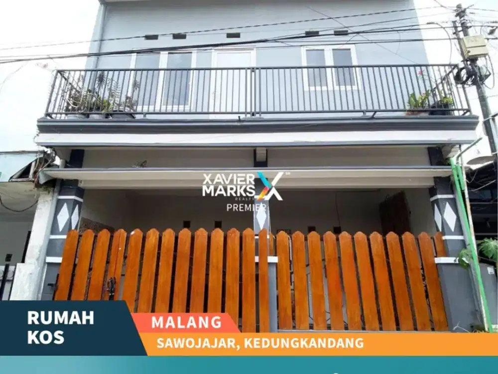 Dijual Rumah Kos 2 Lt Strategis Kemanapun di Sawojajar Malang