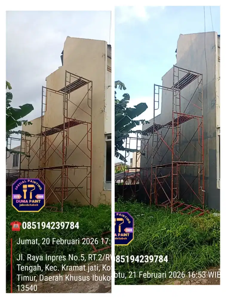 Tukang cat, perbaikan atap bocor & finishing