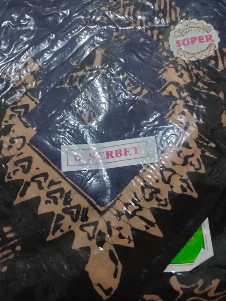 Taplak batik enam duduk