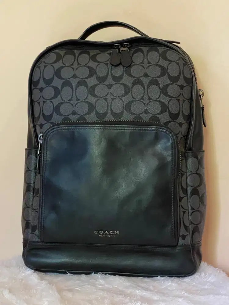 Ransel Coach Graham In Signature Black