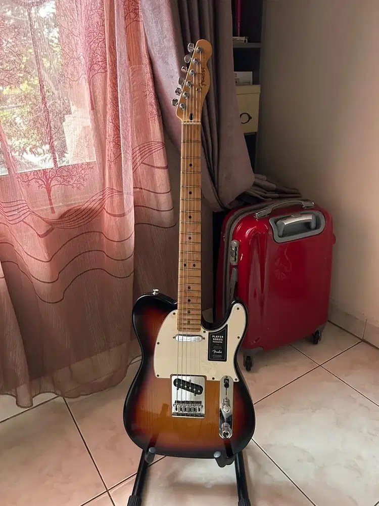 Fender player Telecaster kayak Baru