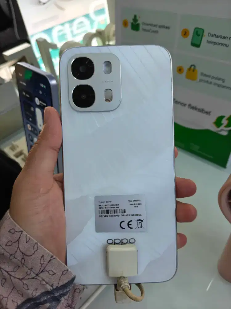 Ready oppo A6s baterai 7000 IP69 gratis oppocare + tws