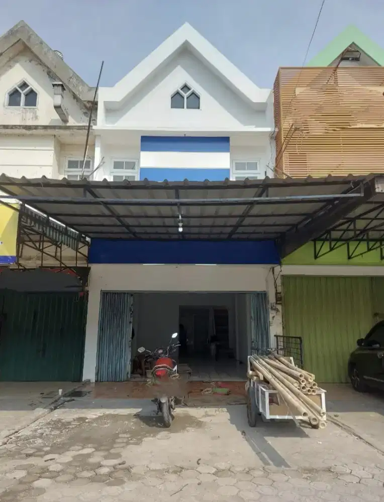 Disewakan ruko 2 lantai di sentra onderdil harapan i dah Bekasi