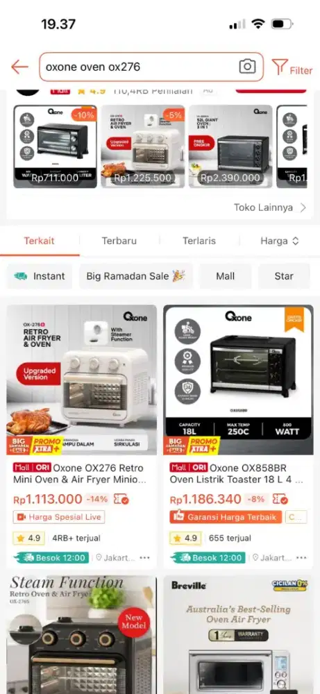 Microwave Midea dan Oxone