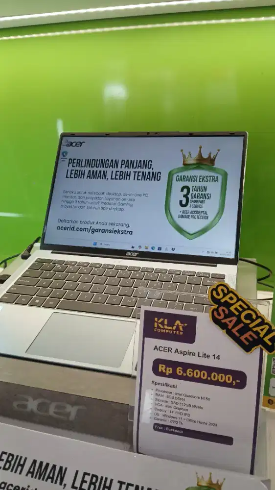 KREDIT LAPTOP ACER ASPIRE LITE 14