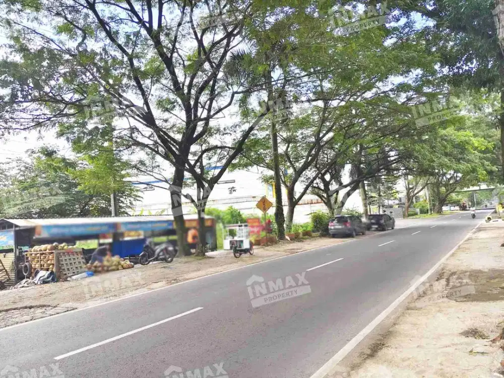 Tanah Luas 2.690 m2 Nol Jalan Raya Abdul Rahman Saleh Dekat Modello Grosir Mart dan Bandara