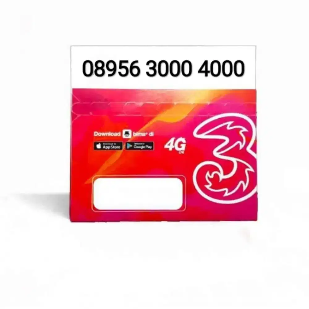 Nomor Cantik three Double Ribuan