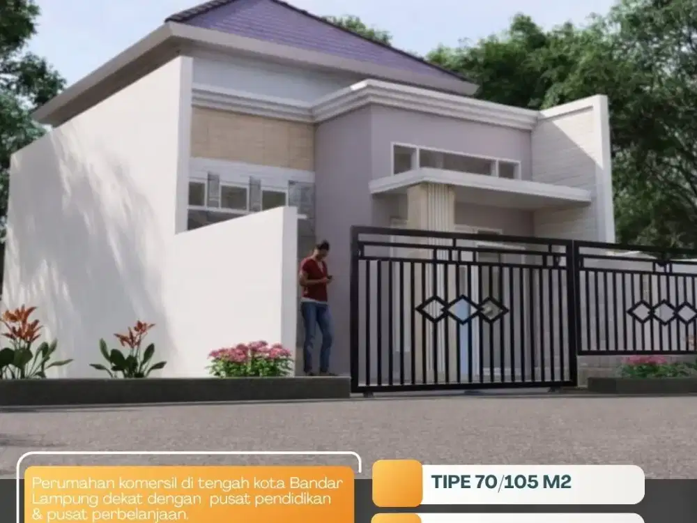 RUMAH KOMERSIL DEKAT DENGAN POLSEK TANJUNG SENANG