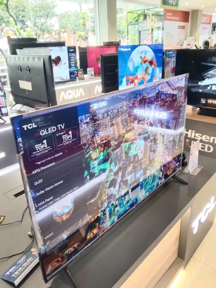 TCL QLED GOOGLE TV 4K